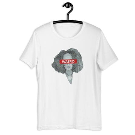 Waero Tee – Tigrayan Warrior Woman Edition - Image 3